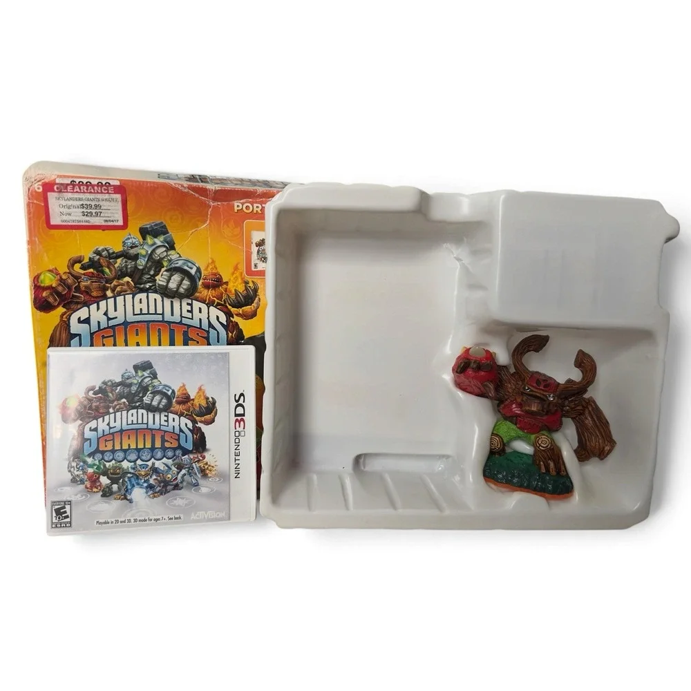 Skylanders Giants Portal Owners Pack Nintendo 3DS Tree Rex Figure